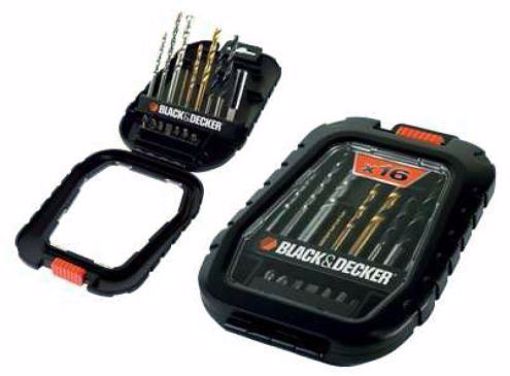 Immagine di Set punte per trapani Black and Decker 