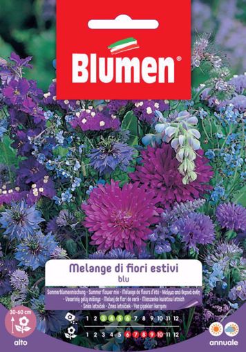 Immagine di FIORI BLU IN MELANGE MISTI