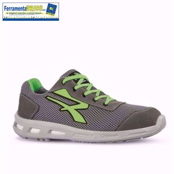 Picture of Scarpe antinfortunistiche UPower Red Lion Summer S1P SRC da Uomo verdi lavoro