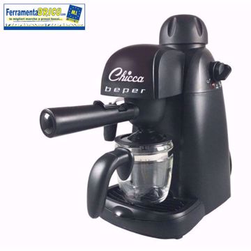 Picture of Macchina caffè Espresso Compatta, 800 W, 4 Cups, ABS, Nero