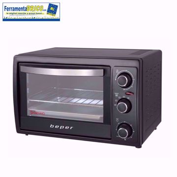 Picture of forno Elettrico, Ventilato, 1300 W, 30 Litri, Nero, 46 x 37.5 x 27.5 cm