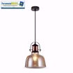 Immagine di V-TAC Lampada a sospensione in vetro E27 Amber, SKU.3726, VT-7220, in plastica e altri materiali, trasparente e porpora, altezza x larghezza x profondità 220 mm x 280 mm x 1150 mm