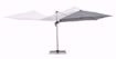 Immagine di OMBRELLONE INES BRACCIO 3X3 GRIGIO SCURO ANODIZZATO CON LED