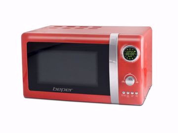 Picture of Forno microonde 20L rosso RETRO'DIGITALE