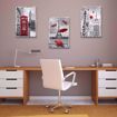 Immagine di Quadro Moderno City Red