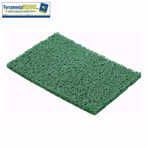 Immagine di PRATO RICCIO IN PVC COLORE VERDE 15 mm