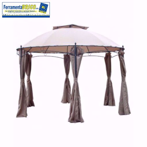 Immagine di Gazebo Gotic esagonale Ø 3,50
