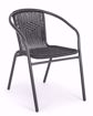 Picture of SEDIA NERA CON BRACCIOLI RIPLEY