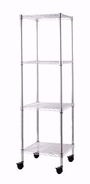 Immagine di SCAFFALE ACCIAIO CON RUOTE H120