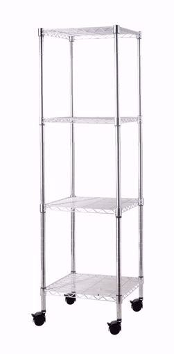 Immagine di SCAFFALE ACCIAIO CON RUOTE H120