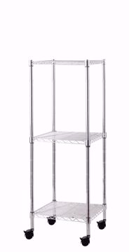 Immagine di SCAFFALE ACCIAIO CON RUOTE H90