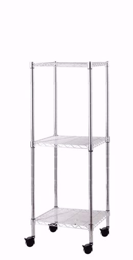 Immagine di SCAFFALE ACCIAIO CON RUOTE H90