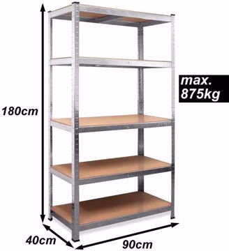 Immagine di SCAFFALE ACCIAIO 5 RIPIANI