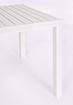 Immagine di TAVOLO ALLUMINIO BIANCO HILDE 130x68 BIZZOTTO