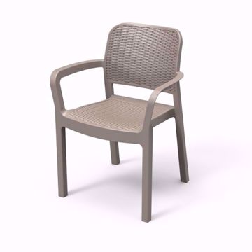 Immagine di SEDIA SAMANNA CHAIR CAPPUCCINO