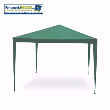 Picture of GAZEBO GELSOMINO MT. 3X3X2,5 H COL. VERDE