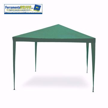 Immagine di GAZEBO GELSOMINO MT. 3X3X2,5 H COL. VERDE