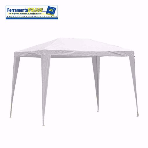 Immagine di GAZEBO MACON MT 3X3 COLORE BIANCO