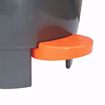 Immagine di BIDONE FUSTO LT. 100 ARGENTO