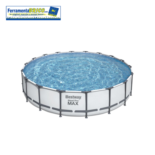 Immagine di PISCINA TONDA Ø 549X122CM STEEL PRO MAX BESTWAY 56462