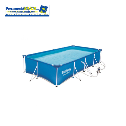 Immagine di PISCINA RETTANGOLARE DIM. 400x211x81  BESTWAY 56424