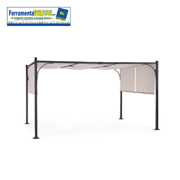 Immagine di GAZEBO SLIDE 3x4 ANTRACITE GRIGIO BIZZOTTO