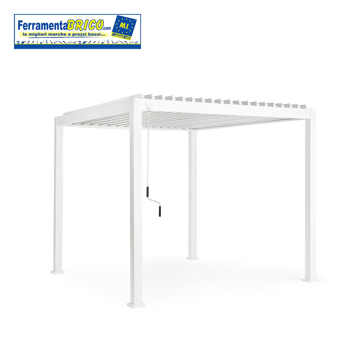 Immagine di PERGOLA OCEAN 3X3 BIANCO