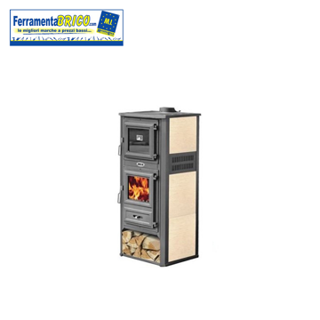 Picture of STUFA CUCINA A LEGNA K-LINE CON FORNO KALOROSA CREMA