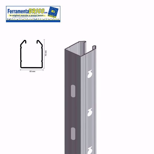 Immagine di PALO DI TESTATA 60 x 70 mm (H 2,65)