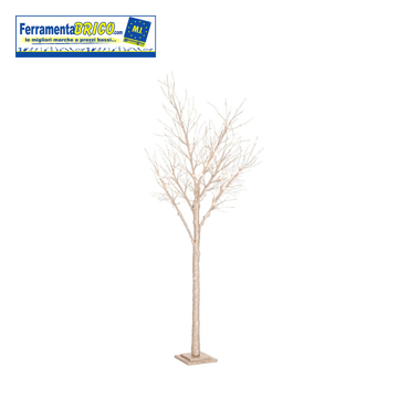 Immagine di ALBERO TIMBER CHAMPAGNE H210 - 120 LED CLASSIC IP20