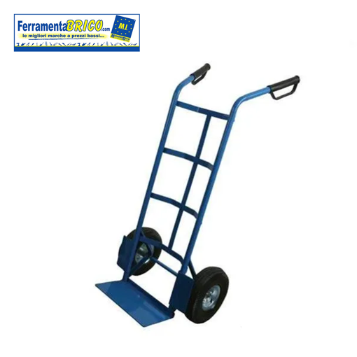 Immagine di CARRELLO MQF BLU CON CERCHI IN ACCIAIO 150 KG