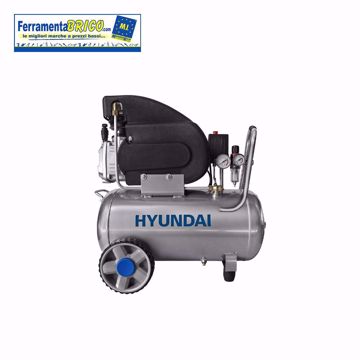 Immagine di COMPRESSORE LUBRIFICATO 24L HYUNDAI 2HP