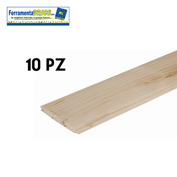 Immagine di CF. DI 10 PERLINE IN ABETE PIRCHER 10x100x2000 MM