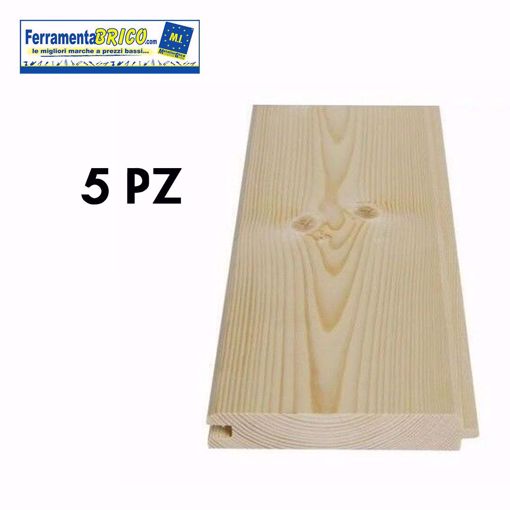 Immagine di CF. DI 5 LISTONI IN ABETE PIRCHER 20x150x2000 MM