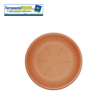 Immagine di SOTTOVASO DIAMETRO: 16 CM COLORE:  TERRACOTTA