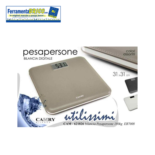 Picture of GICOS PESAPERSONA BILANCIA 180KG ASS. 621826