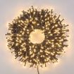 Immagine di CATENA MULTI USO 1000 LED BIANCO CALDO 50M PANNELLO SOLARE
