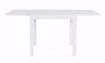 Immagine di TAVOLO ALLUNGABILE BIANCO CLIV 80/160x80 ALLUMINIO BIZZOTTO