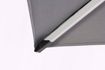 Immagine di OMBRELLONE INES BRACCIO 3X3 GRIGIO SCURO ANODIZZATO