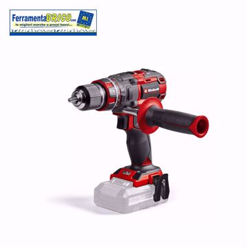 Immagine di TRAPANO AVVITATORE A PERCUSSIONE A BATTERIA TP-CD 18/80 Li-i BL - Solo PROFESSIONAL EINHELL