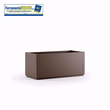 Immagine di FIORIERA ETHICA RETTANGOLARE TORTORA STEFANPLAST