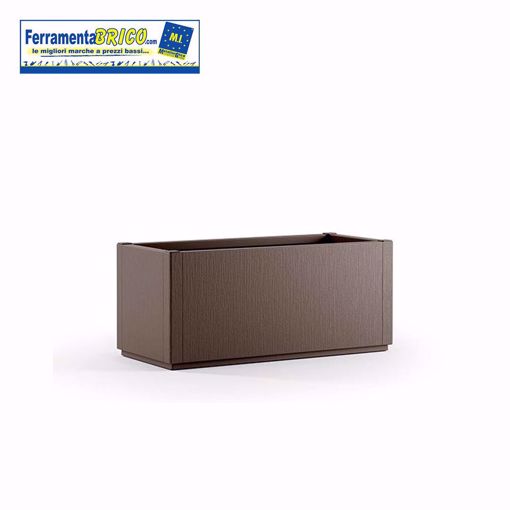 Immagine di FIORIERA ETHICA RETTANGOLARE TORTORA STEFANPLAST