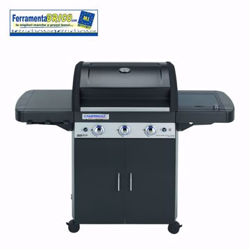 Immagine di BARBECUE DUALGAS 3 CLASSIC LS PLUS DARK 9.6+2.3KW CAMPINGAZ