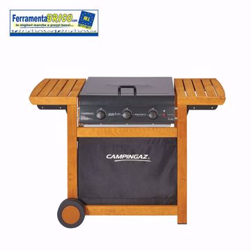 Immagine di BARBECUE DUALGAS ADELAIDE 3 WOODY 14KW CAMPINGAZ