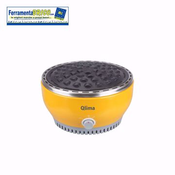 Immagine di BARBECUE A CARBONE NJOY 1007 GIALLO QLIMA