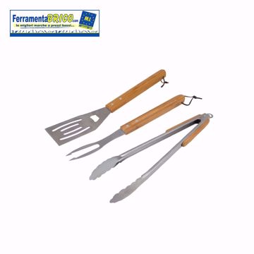 Immagine di SET 3 PEZZI MANICO IN LEGNO CAMPINGAZ