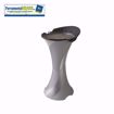 Immagine di POSACENERE DA TERRA SMOKING  ARGENTO