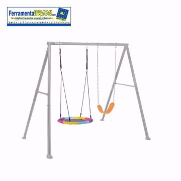Immagine di ALTALENA GRIGIA CON SET DI GIOCO A 2 COMPONENTI INTEX